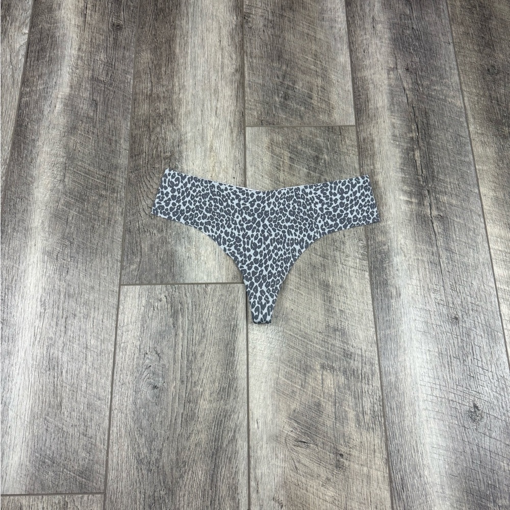 VS Grey Animal Print‎ Thong